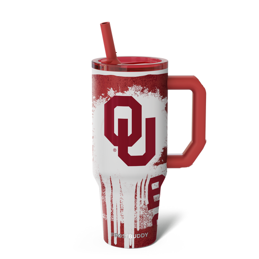 Thicc Buddy 40oz | Oklahoma Sooners | Drip image 1